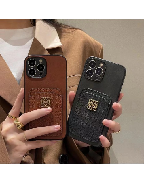 LOEWE ロエベペアお揃い アイフォン15プロマックス 14 plusケース galaxy s24 ファッション セレブ愛用 iphone15proケース 激安個性潮 iphone 15 plus 14ケース ファッション