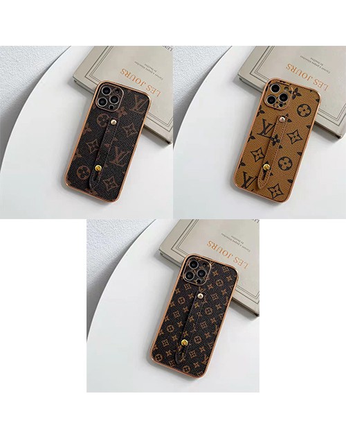 ルイヴィトンiphone14/14Pro/14plus/14Pro maxケース leather ベルト付き アイフォン14/14プロ/14プラス/14プロ マックスcase lv メタリック塗装 LVアイフォン13/13プロ/13プロ マックスカバー 大人コーデ