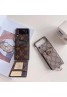 Gucci グッチ Lv ルイヴィトン Galaxy Z Flip 5 4  激安 スタイル  iphone 15 14 13 pro max 12 11ケース 女性向け ギャラクシーZフリップ5 4ケース 折りたたみ ガラス型 男女兼用 人気 ブランド 手帳型 ストラップ付き モノグラム galaxy z flip5 4ケース 個性