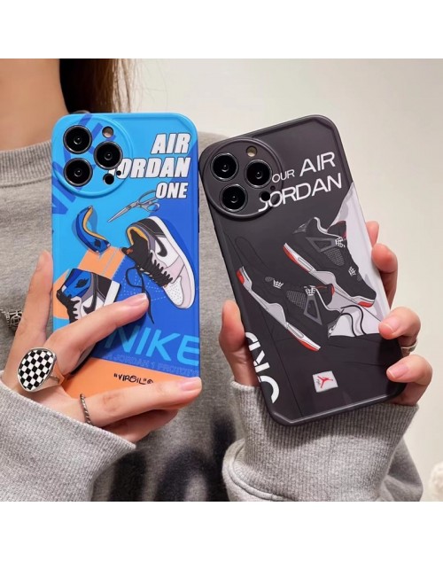 Nikeブランドiphone14/14Pro max/14Pro/13ケース スニーカー コラボ アイフォンse第三世代携帯スマホケースAir Jordan すり傷防止 高級 Nikeアイフォン14プロ マックス/14プロ/13カバー メンズ