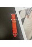 Prada ブランド プラダ アップルウォッチ8/SE2/Ultra/7バンド かわいい レザー製 モノグラム カラー色 Apple Watch 8/se2/ultra/7/6/se/5/4/3/2/1ベルト 腕時計 ストラップ ファッション メンズ レディーズ