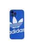 ADIDAS アディダス iphone 14/14 pro/14 pro maxケース シンプル ブランド トレフォイル柄 三つ葉 アイフォン14/13/12/11/11 pro/11 pro maxカバー ジャケット型 メンズ  大人気 レディース