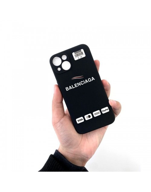 Balenciaga バレンシアガ ブランドiphone 14/14 pro/14 pro maxケース シンプル 個性 モノグラム アイフォン14/13/12/11/x/xr/xs/xs maxカバー 新品 可愛い ファッション メンズ レディース