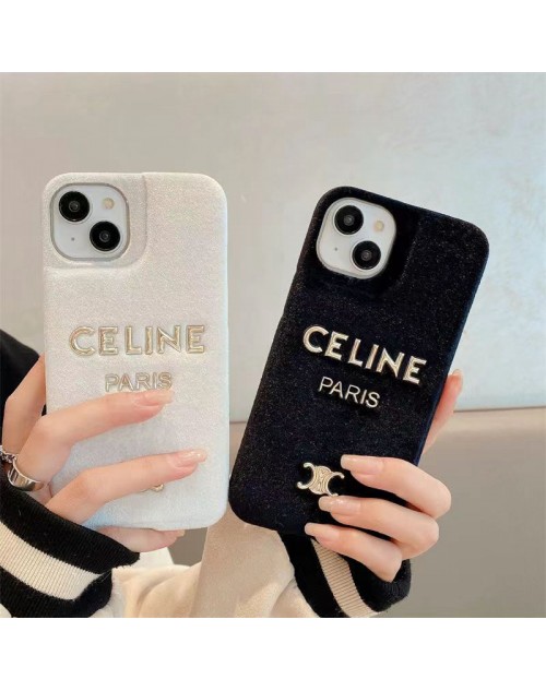 CELINE セリーヌブランド iphone15 14 13 pro maxケース かわいいペアお揃い アイフォン15プロマックス 14 plusケース 女性向け iphone 15 ultraケース