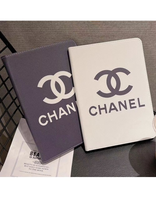 CHANEL ブランド シャネル iPad 10/Pro 2022/Air 5ケース かわいい レザー 手帳型 モノグラム スタンド機能 全機種対応 アイパッド10/ミニ6/9/プロ2022/エアー5/8/7/4/3/2カバー 激安 ファッション メンズ レディース