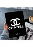 CHANEL/シャネル ハイブランド iPad 10/Pro 2022/Air 5/Mini 6/9ケース かわいい モノグラム アイポッド10/プロ2022/エアー5/ミニ 6/9カバー 手帳型 第 9/8/7世代 黒白色 ipad pro 2021/air4/3/2カバー スタンド付き 芸能人愛用 メンズ レディーズ 