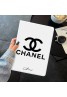 CHANEL/シャネル ハイブランド iPad 10/Pro 2022/Air 5/Mini 6/9ケース かわいい モノグラム アイポッド10/プロ2022/エアー5/ミニ 6/9カバー 手帳型 第 9/8/7世代 黒白色 ipad pro 2021/air4/3/2カバー スタンド付き 芸能人愛用 メンズ レディーズ 