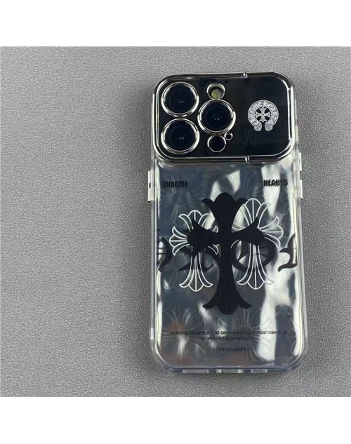 Chrome Hearts クロムハーツペアお揃い アイフォン15プロマックス 14 plusケース ファッション セレブ愛用 iphone15 pro maxケース 激安アイフォン15 14プラス  13 mini 12 xr xs maxケース ファッション経典 メンズ