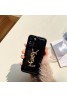 Dior ディオール YSL イブ.サンローラン ブランド iPhone 14/14 Pro/14 Pro Maxケース かわいい モノグラム キラキラ 黒色 ソフト ジャケット型 アイフォン14プロ マックス/14プロ/14/13/12/11/X/XS/XR/8+/7+カバー ファッション メンズ レディース