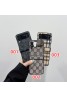 Gucci ハイブランド ギャラクシーZflip3 5Gスマホケース 定番柄 折畳み式 Galaxy Zflip3携帯ケースバーバリー レトロ レザー サムスンZflip3カバーCoachブランド 激安