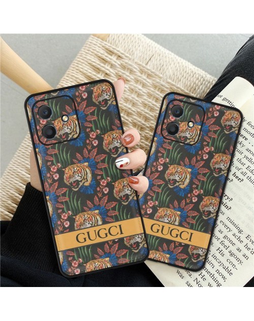 Gucci ハイブランド グッチ iphone14/14pro/14pro max/14plusケース かわいい 虎柄 全機種対応 Galaxy A23 5G/S22/S22+/S22 ultraケース 植物 モノグラム xperia 5iv 10 iv 1 iv ace iiiカバー ファッション メンズ レディース