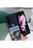 Gucci グッチ折畳み式 Galaxy Z Flip 5 4 3 2ケース かわいい 男女兼用 人気 ブランド ギャラクシーZフォールド5ケース 手帳型 ストラップ付き モノグラム galaxy z flip5 4ケース 個性 ギャラクシーZフォールド5 4スマホケース インスタ風 レディース