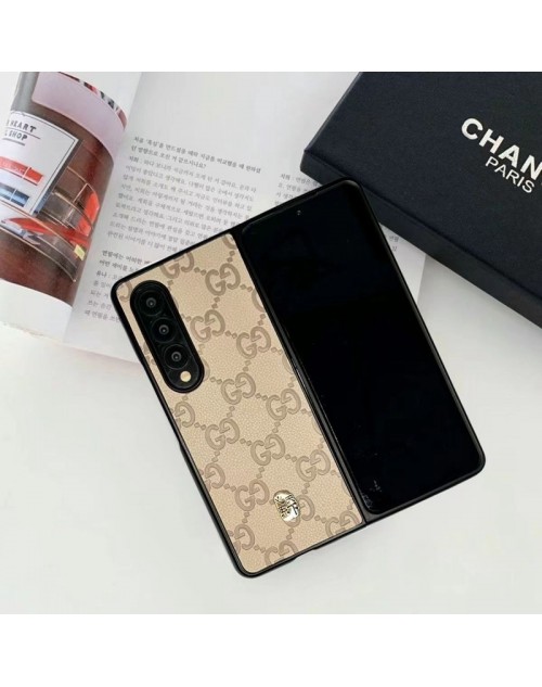 Gucci グッチ折畳み式 Galaxy Z Flip 5 4 3 2ケース かわいいGalaxy Z Fold 5 4 3 2 激安 スタイル女性向け ギャラクシーZフリップ5 4ケース 折りたたみ ガラス型ブランド galaxy z fold 5 4ケース 韓国風