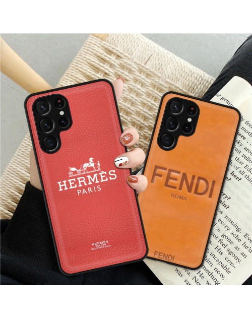 Hermes/エルメス フェンディ/Fendi ブランド iPhone 14/14 Pro/14 Pro Max/14 Plus/13/12/11ケース 可愛い レザー製 Galaxy S23/s23+/s23 ultra/s22/s21/s20/note21/note20/note10ケース メンズ レディース