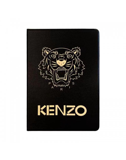 Kenzo ケンゾー ブランド ipad 10/pro 2022ケース 手帳型お洒落 iPad 10ケース 第10世代アイパッド プロ2022カバー スタンド付き アイパッド プロ2022カバー カード 可愛い