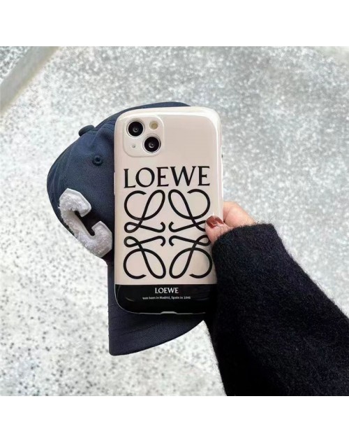 Loewe/ロエベ ブランド iphone 14/14 pro/14 pro maxケース 個性 カガミ 化粧 きらきら ジャケット型 手帳型 大人気 かわいい アイフォン14/14プロ/14プロマックス/13/12/11カバー レディース愛用