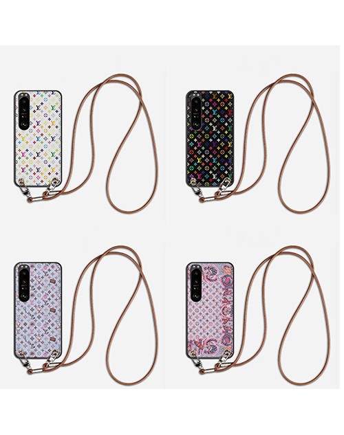 LV ブランド xperia 1 iii/5 iii/10 iii/Ace iiケース かわいい ルイヴィトン チェーン付き 斜め掛け エクスペリア1III/5III/10IIIカバー モノグラム ジャケット型 iPhone 13/13 mini/13 pro/13 pro maxスマホケース メンズ レディーズ