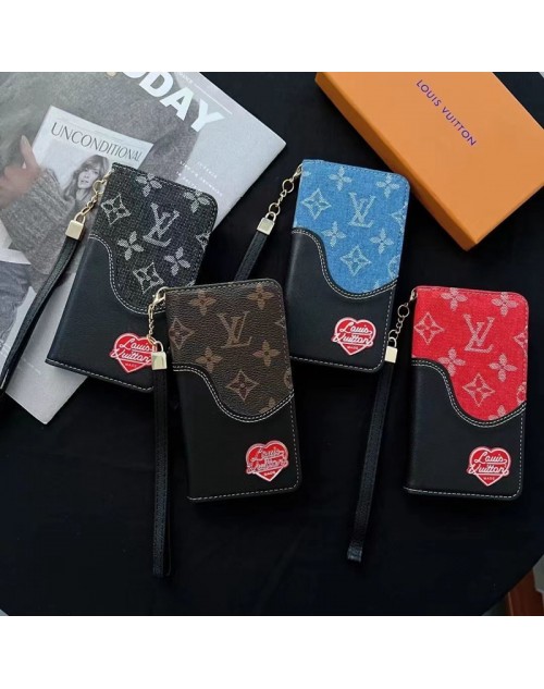 lv ルイ·ヴィトン アイフォンse3携帯ケース 手帳型 カード収納 iphone14/13Pro max/13Pro/13スマホケース 定番柄 レザー ブランドLVアイフォン12プロ マックス/12プロ/12カバー レデイース