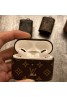 Louis Vuitton Air PodsPro/pro2hülle バケット miniバッグ エアーポッズ3/2/1ケースヴィトン ダミエ 小物 lvエアーポッズ プロ/プロ2ケース カラビナ付き leather Air Pods 1/2/3ケースルイビトン 大人気
