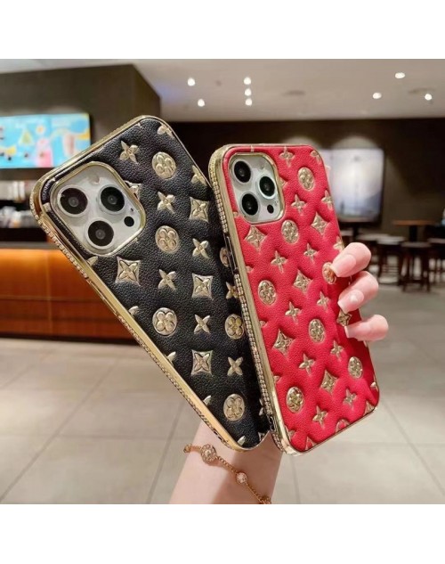 LV/ルイヴィトン ブランド iphone 14/14 pro/14 pro maxケース かわいい モノグラム レザー きらきら アイフォン14/13/12/11カバー コピー メンズ レディーズ 