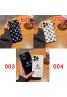 LV/ルイヴィトン ブランド iPhone 14/14 pro/14 pro maxケース 韓国風 鏡面ガラス型 ジャケット型 黒白色 アイフォン14/14プロ/14プロ マックス/13/12/11カバー モノグラム 耐衝撃 ファッション メンズ レディース