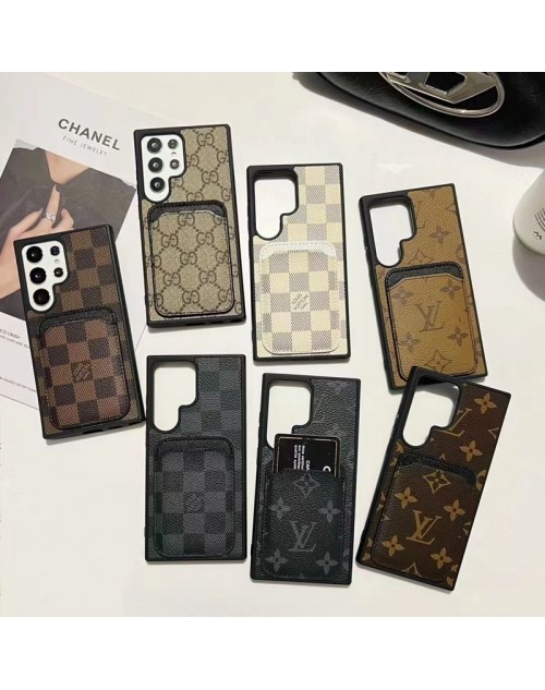 Lv ルイヴィトン Gucci グッチ 男女兼用 人気 ブランドGalaxy s24 ultraケース手帳型ins風 ギャラクシーS24プラス スマホケース 可愛いブランド iphone15 14 13 pro maxケース かわいい女性向け iphone 15 pro maxケース