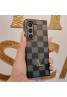 LV  ルイヴィトン 折畳み式 Galaxy Z Fold 5 4 3 2ケース かわいい女性向け ギャラクシーZフォールド5 4ケース 折りたたみ ガラス型 モノグラム 個性 バッグ型