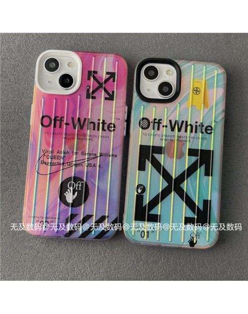 NIKE OFF-WHITE オフホワイト ナイキ ブランド iphone 14/14 pro/14 pro max/14 plusケース モノグラム ジャケット型 スーツケース型 カラー コピー 四角保護 アイフォン14/13/12/11カバー ファッション メンズ レディーズ 