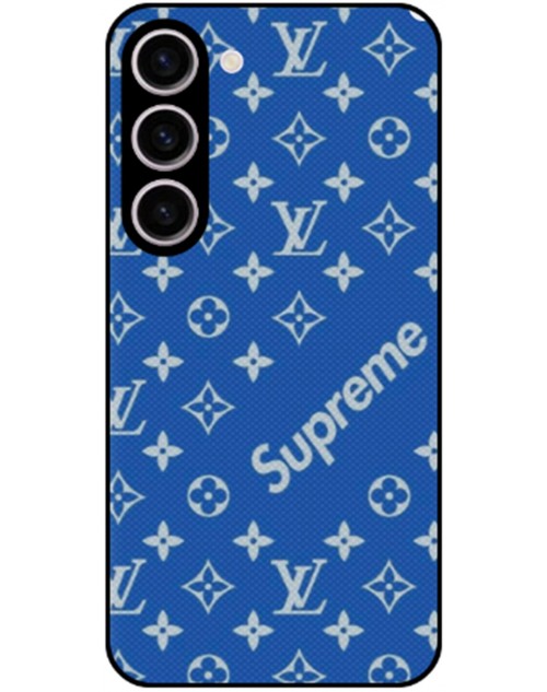 Lv ルイヴィトン Supreme シュプリームシンプル galaxy s24 a54 5gケース ジャケットブランド iphone15 14 13 pro maxケース かわいいペアお揃い アイフォン15プロマックス 14 plusケース 女性向け iphone 15 pro maxケース