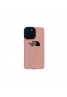ザ・ノース・フェイス THE NORTH FACE ブランド iPhone 14/14 pro/14 pro maxケース インスタ コードゥロイ柄 モノグラム ジャケット型 ピンク色 全面保護 アイフォン13/12/11/x/xs/xr/8/7カバー メンズ レディース