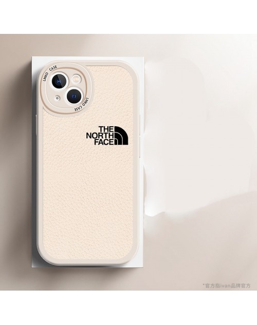 THE NORTH FACE ザ・ノース・フェイス ブランド iphone 14/14 pro/14 pro max/14 plusケース 経典 レザー風 セレブ愛用 ジャケット型 保護 アイフォン14/13/12/11/X/XS/XRカバー ファッション メンス レデイース