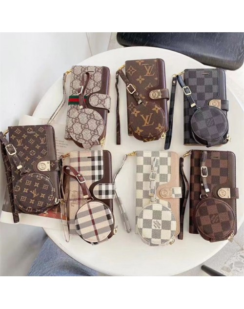 LV ルイ·ヴィトン ブランド iPhone 14/14 Pro/14 Pro Max/14 Plusケース グッチ 手帳型 バーバリー Burberry 携帯 Gucci ストラップ付き Galaxy S23+/S23 Ultra/A54 5Gスマホケース Air pods pro2/1/2/3/proケース バック型 ファッション メンズ レディース