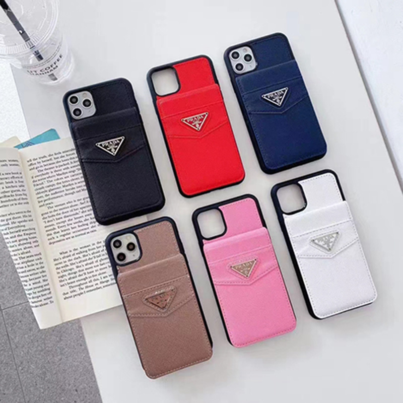 アイフォン15/14プロ マックス 14プロ 14プラス 14スマホケースPrada カード収納