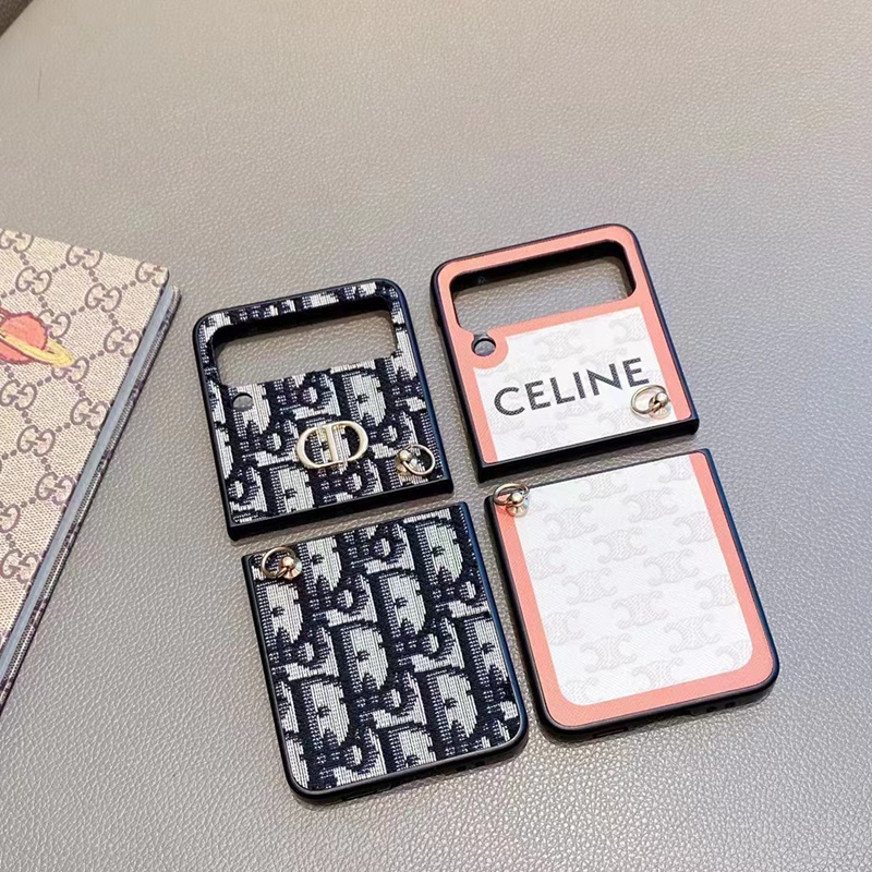 サムスンZflip3カバーceline すり傷防止