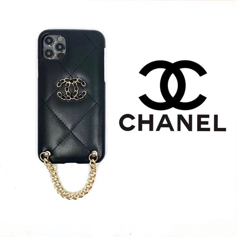 CHANEL セレブ愛用 縫い 革 ジャケット 菱形紋 耐衝撃 アイフォン13/12/11/x/xs/xr/8/7カバー かわいい