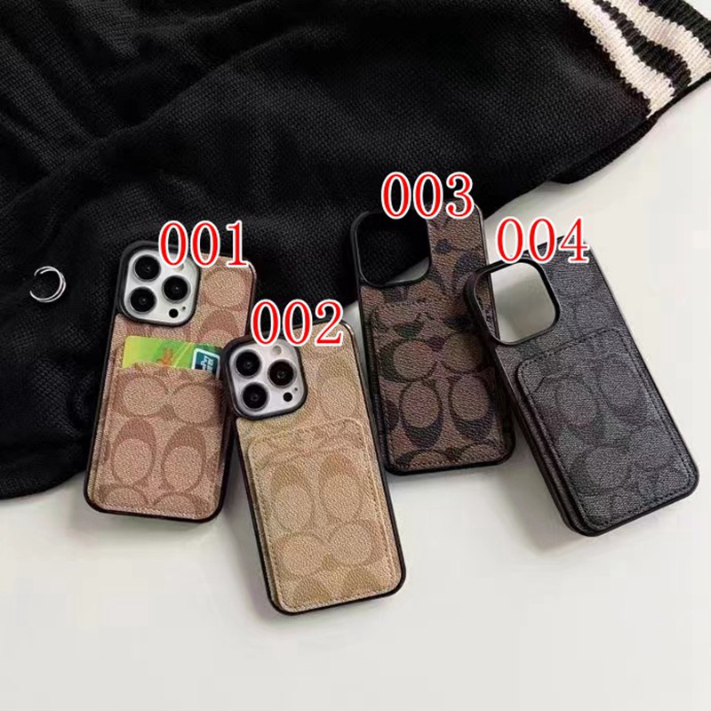 Coachアイフォン14プロ マックス/14プロ/アイフォン13ケース シグネチャー