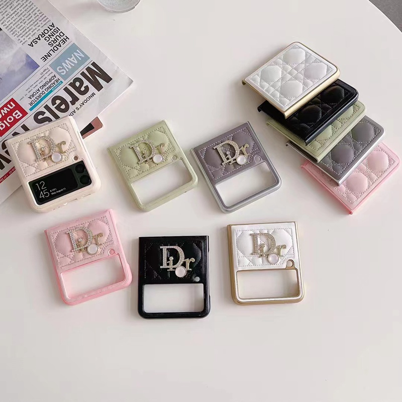 サムスンZflip3カバーDior マクロカナージュ