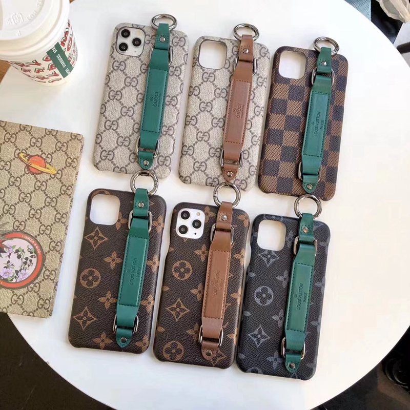 グッチ/GUCCI ブランド iphone 13 pro/13 pro max/13 miniケース ルイヴィトン/LV レザー製 ハンドベルト付き リング付