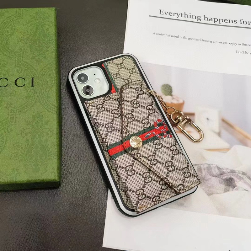 Gucciグッチ ハイブランドiphone14pro max/14plusケース財布チェーン花ディズニー封筒カード蛇蜂花柄アイフォン14カバー