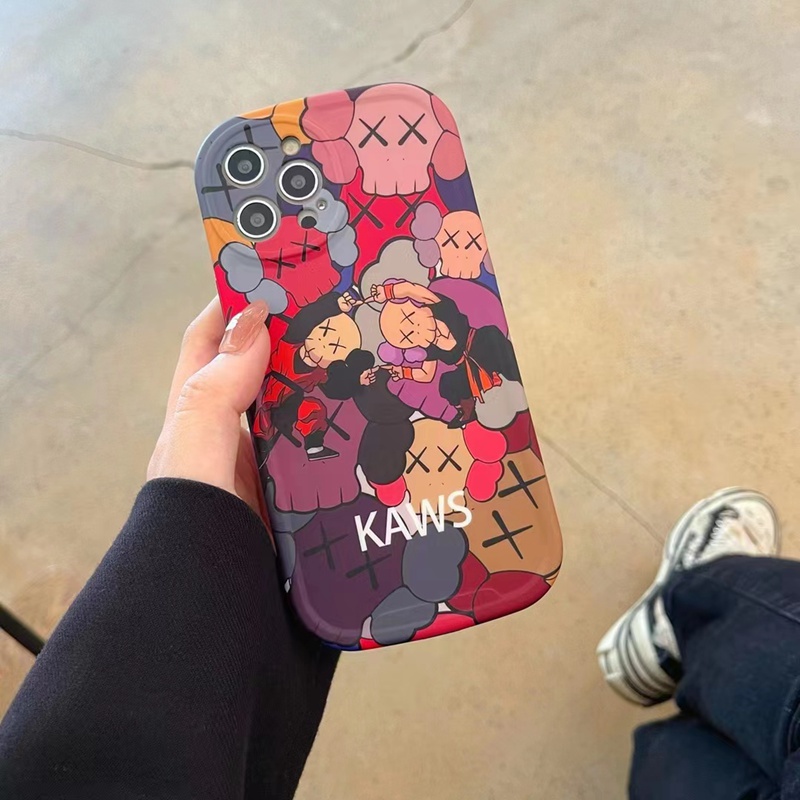 iphone14Pro max/14Pro/14スマホケースKaws 個性
