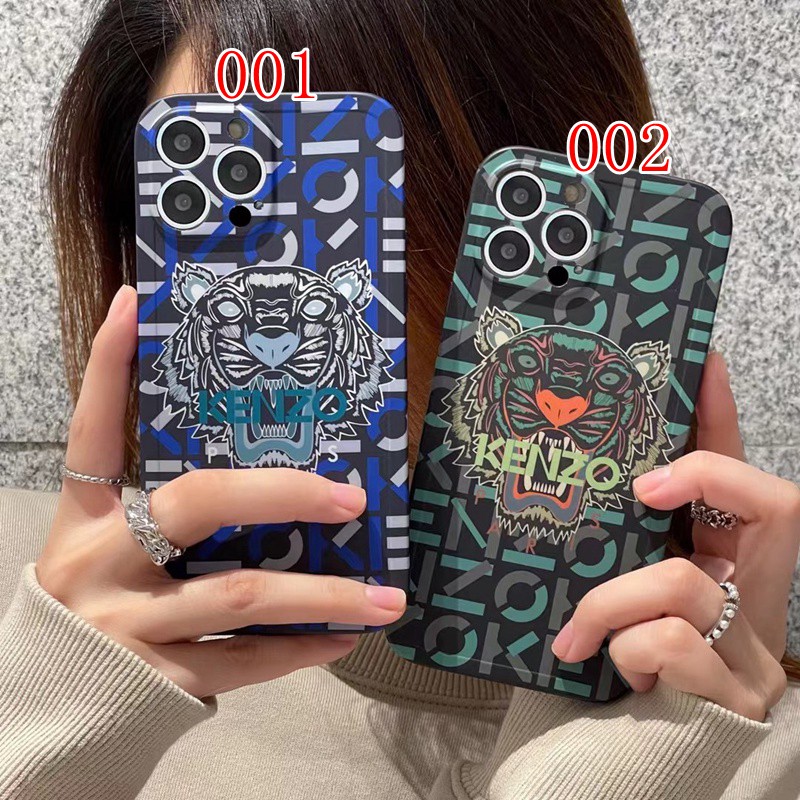ケンゾー iphone14pro max/14pro/14max/14ケース 虎頭