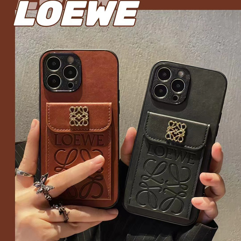 LOEWE ロエベins風 ギャラクシーS23プラス スマホケース 可愛い人気Galaxy A54 A53 5Gケース 高級ブランド iphone15