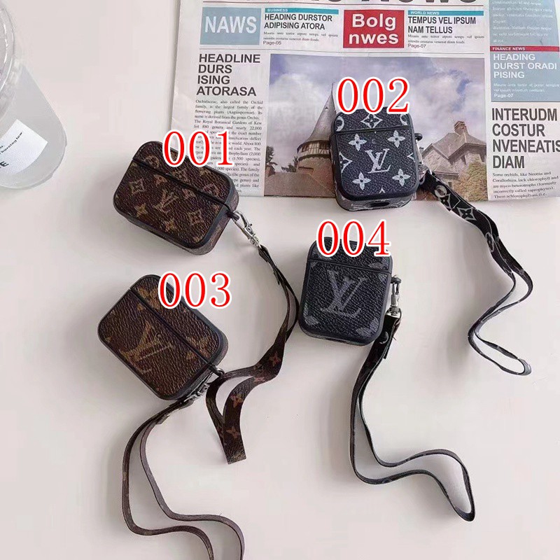 ルイヴィトンAir Pods1/2/3ケース 手ぶら 耐衝撃 