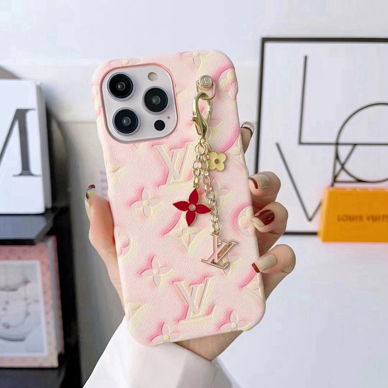 LV ルイヴィトン ブランド iphone 14/14 pro/14 pro maxケース ジャケット型 金属ストライプ付き