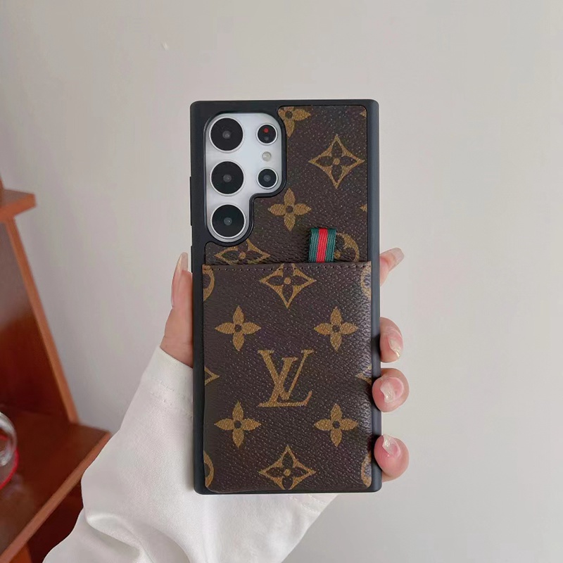 Gucci グッチ LV ルイヴィトン Burberry バーバリー ハイブランド iphone 14/14 pro/14 pro max/14 plusケース モノグラム カード入れ レザー