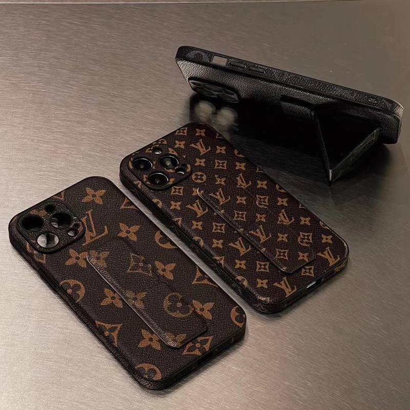 LV ルイヴィトン ハイブランド iphone 14/14 pro/14 pro max/14 plusケース かわいい ハンドバンド付き モノグラム ジャケット型