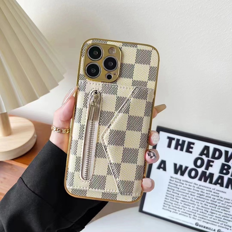 lvヴィトンiphone14pro max plusケース革カード財布ジッパー小銭モノグラム アイフォン14プロ マックス/14プラス ハイブランド レディース