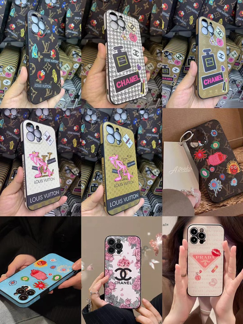 LV/ルイヴィトン PRADA/プラダ ブランド iPhone 14/14 Pro/14 Pro maxケース モノグラム 個性 ピンク・パンサー 花柄 セサミストリート ジャケット型