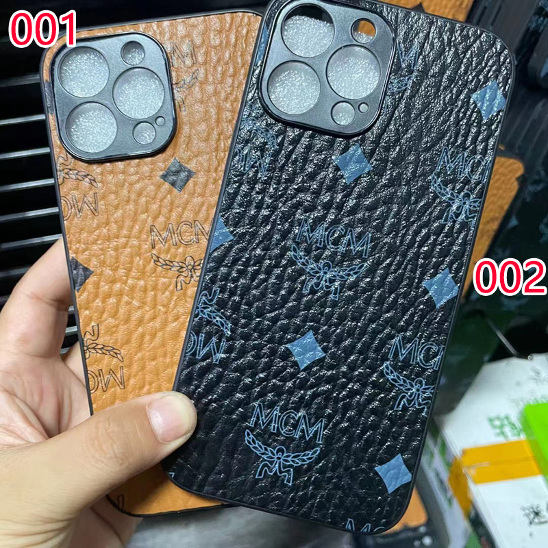 Mcm エムシーエムブランド iphone15 14 13 pro maxケース 