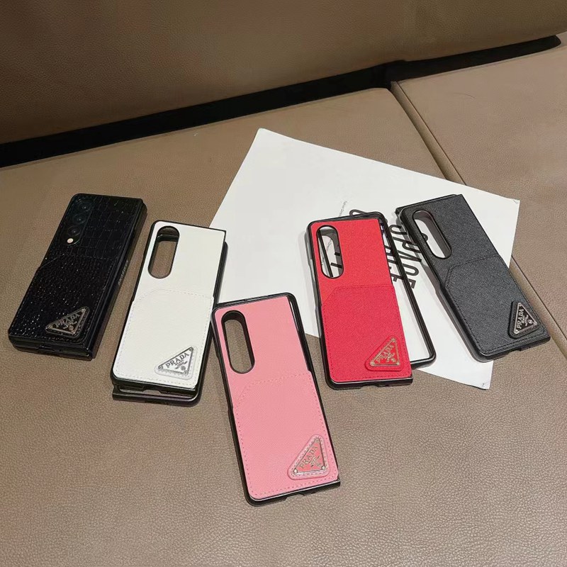 Prada プラダジャケット型 ギャラクシーS23ウルトラ ケース女性向け iphone 15 ultraケース ギャラクシーZフリップ5 4ケース 折りたたみ
